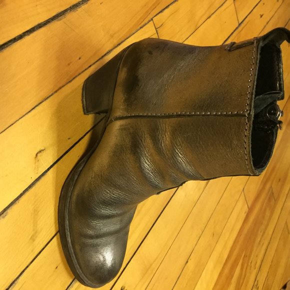 Acne Studios Pistol Boot Short silver leather 37 - Picture 5 of 11